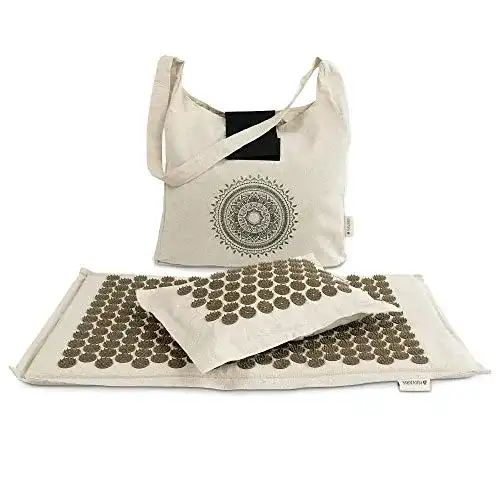 Akupressurmatte Navaris 2in1 Massage Set