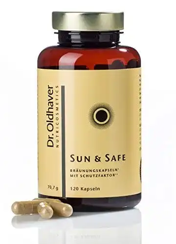 Beta-Carotin Kapseln von Dr. Oldhaver für natürliche Bräune