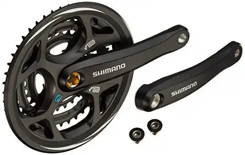 Kurbelgarnitur Shimano Altus FC-M311 48/38/28 in Schwarz für MTB