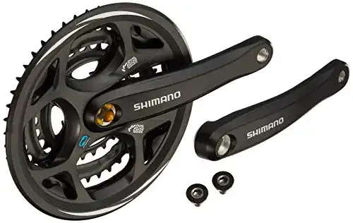 Kurbelgarnitur Shimano Altus FC-M311 48/38/28 in Schwarz für MTB