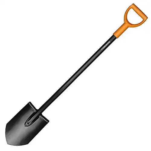 Fiskars Gärtnerspaten für harte, steinige Böden, spitz, 117 cm