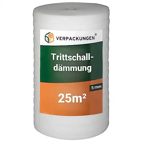 Trittschalldämmung BB-Verpackungen 25 m² 1,0 x 25 m