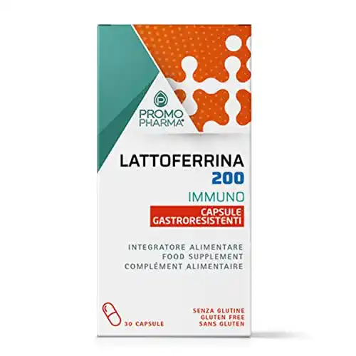 Lactoferrin Promopharma 200 Immuno – Nahrungsergänzungsmittel zur Immununterstützung