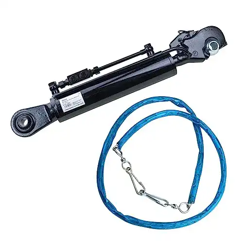 Hydraulischer Oberlenker für Traktoren mit Fanghaken und Kat 2