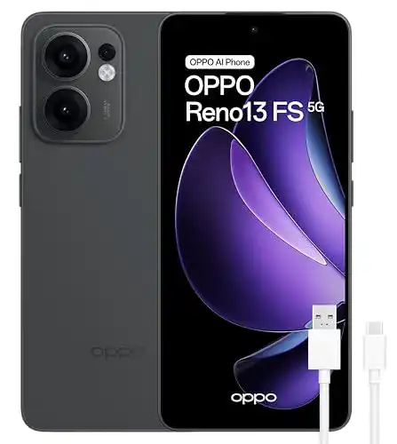 Oppo Reno13 FS 5G Smartphone mit 12GB RAM und 512GB Speicher in Graphite Grey