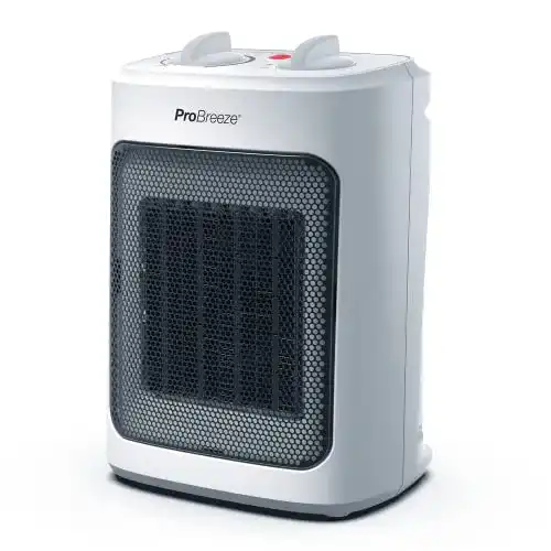 Keramik Heizlüfter Pro Breeze 2000W Mini Heizgerät für effizientes Heizen