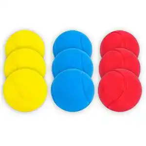 Softball Leisure 6656 9 Softbälle mit 6,5 cm Durchmesser