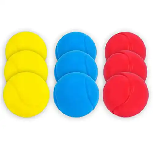 Softball Leisure 6656 9 Softbälle mit 6,5 cm Durchmesser