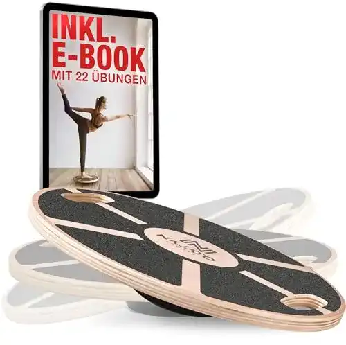 Najato Sports Balance Board Wackelbrett für Fitness und Therapie