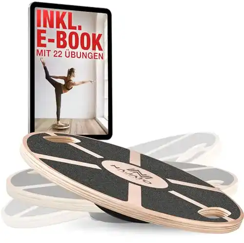 Najato Sports Balance Board Wackelbrett für Fitness und Therapie