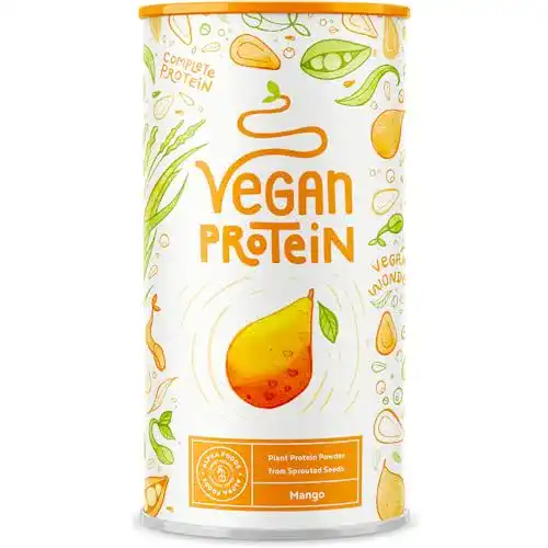 Alpha Foods Vegan Protein Mango – Pflanzliches Proteinpulver