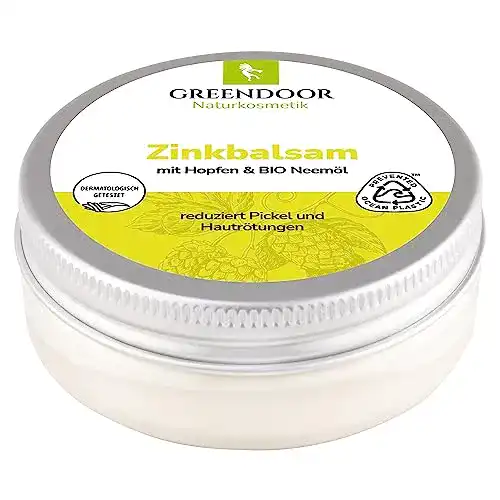 Creme gegen Pickel – Greendoor Zinkbalsam für unreine Haut