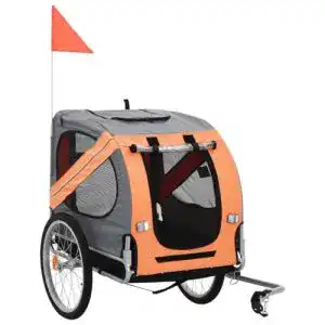 Hundeanhänger von vidaXL für Fahrradtouren mit Hunden