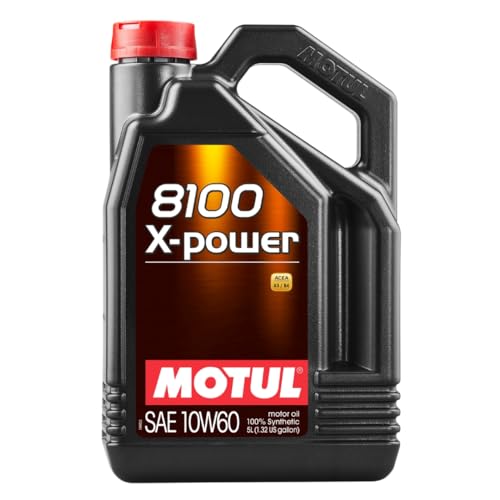 Motoröl 10W60 Motul 8100 X-Power 5L – Hochleistungs Schmierstoff