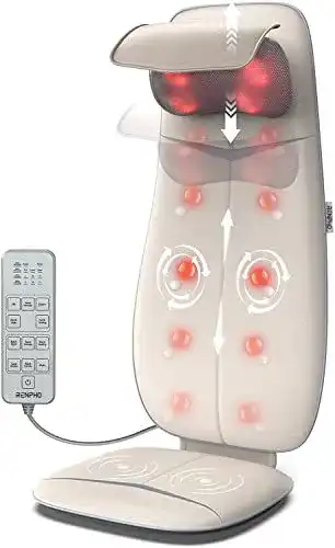 Massagematte RENPHO Rückenmassagegerät mit Shiatsu-Funktion