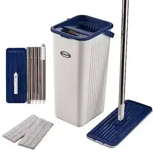 Wischsystem CleanAid Formosa 2 Wischmopp Set mit Eimer und Stiel