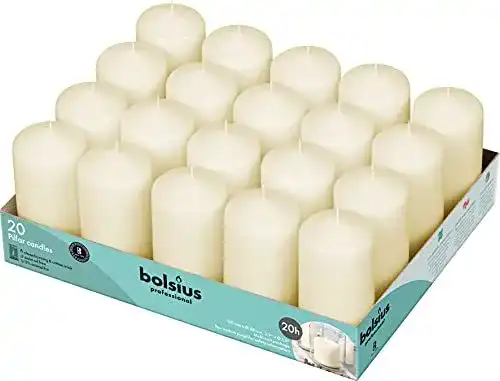 Stumpenkerzen Bolsius Grundkerzen für Dekoration und Beleuchtung