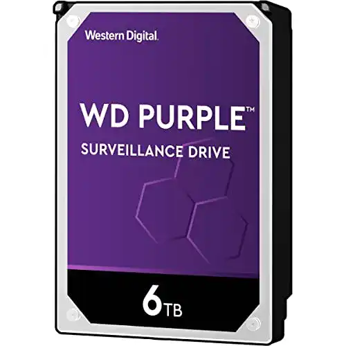 Western Digital Purple 6TB HDD für Überwachungssysteme