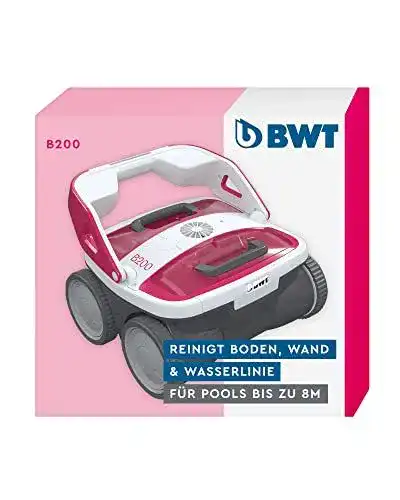 Poolroboter BWT B200 für Pools bis 8 m Reinigung von Boden, Wand und Wasserlinie