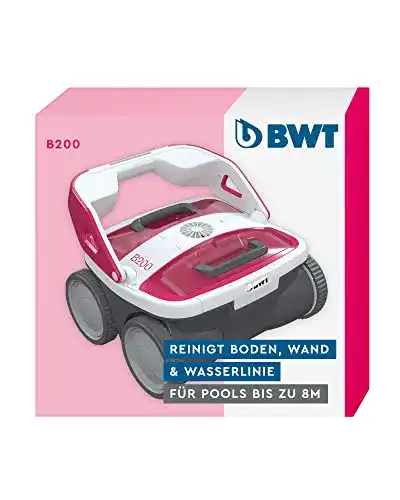 Poolroboter BWT B200 für Pools bis 8 m Reinigung von Boden, Wand und Wasserlinie