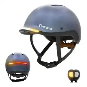 Fahrradhelm mit Blinker Overade Life für Scooter und Fahrräder