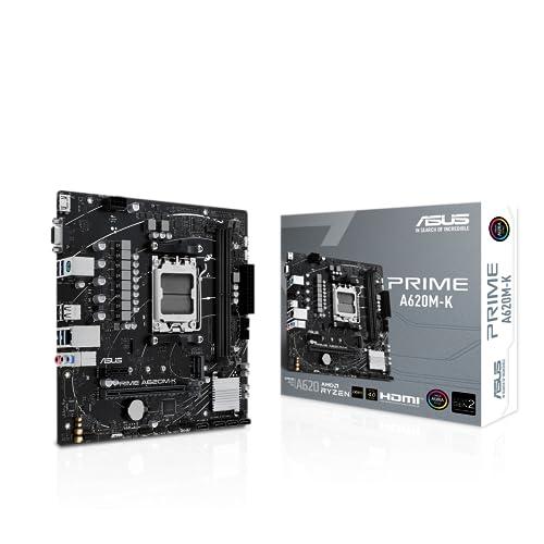 Asus Prime A520M-K Mainboard Sockel AM4 für AMD Ryzen Prozessoren