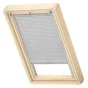 Velux Rollo Original Jalousie mit Silbernen Seitenschienen MK08