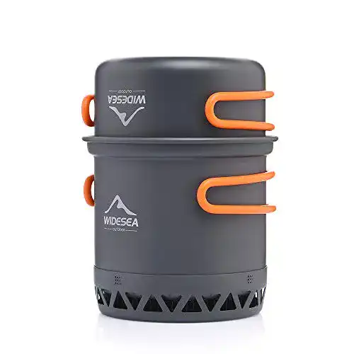 Camping Topfset von Widesea für Outdoor-Kochen