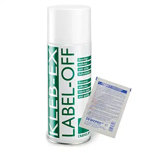 Etikettenlöser Dewpro Kleb-Ex 400ml Spraydose für Kleberentfernung