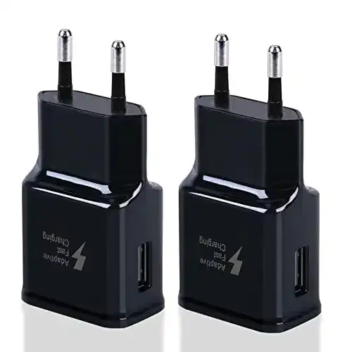 USB Ladegerät Kaimenlong 2er Pack für schnelles Laden
