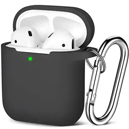 Maledan AirPod-Case für AirPods 1 und 2 Silikon Schutzhülle