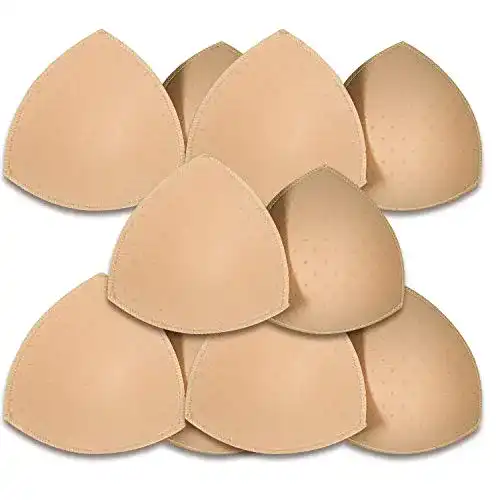 BH-Einlagen Skengwel 5 Paar Sport-BH-Pads in Beige