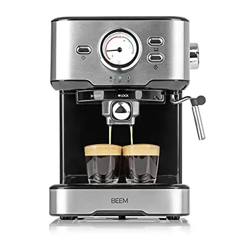Latte Macchiato Maschine BEEM Espresso-Select im klassischen Design