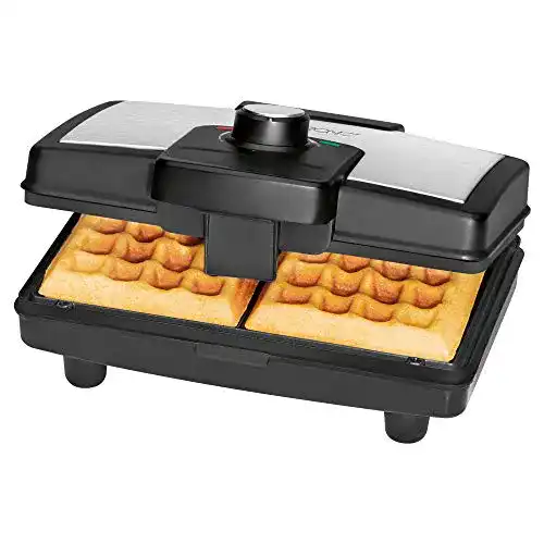 Doppel-Waffeleisen Clatronic mit zwei großen Backflächen