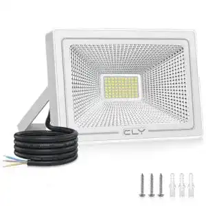 LED-Strahler CLY 50W Außenstrahler mit 4300lm und IP66 Wasserdichtigkeit