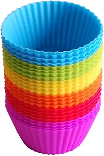 Muffinform Silikon NIWWIN für 24 Mini-Cupcakes