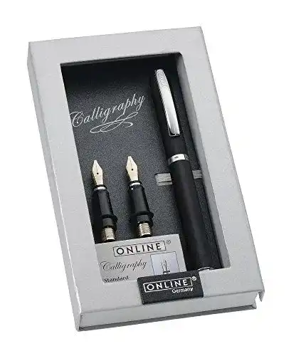 Kalligrafie-Füller Set Vision Black 36646 für kreatives Schreiben