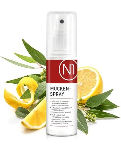 Mückenspray N1 100 ml – Pflanzliches Insektenschutzmittel