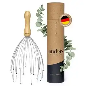 Kopfmassage-Spinne Anders – Kopfmassagegerät mit 24 Fingern