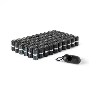 Hundekotbeutel Amazon Basics mit Spender und Leinenclip
