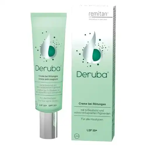 Couperose-Creme Deruba – Spezialcreme gegen Rötungen mit LSF 50+