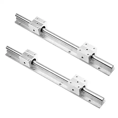 Linearführung Euroharry SBR12 800mm Gleitschiene mit 4 Lagerblöcken