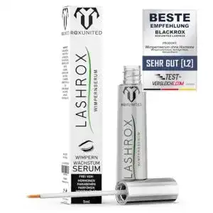Wimpernserum ohne Hormone von Blackrox Roxunited Cosmetics Lashrox