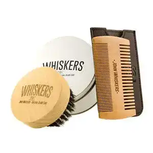 Bartpflege-Set mit Bartkamm und Bartbürste von John Whiskers