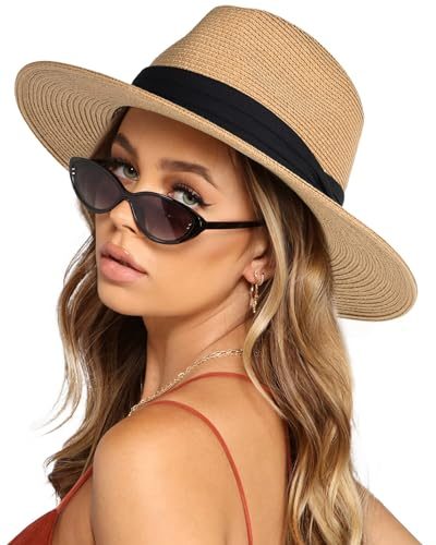 Sonnenhut für Herren und Damen – Unisex Panamahut mit breiter Krempe