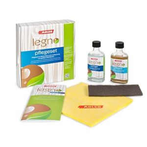 Holzreiniger Adler Legno Pflegeset mit Holzöl und Reiniger für geölte Holzflächen