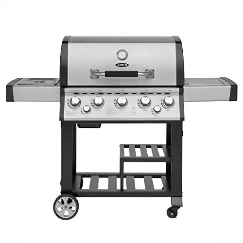Justus Gasgrill Mars mit 5 Hauptbrennern und Seitenbrenner