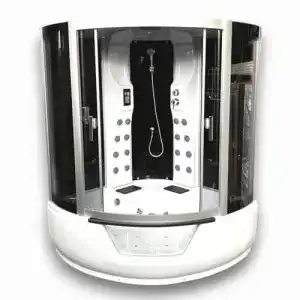 Duschbadewanne Grafica Montecarlo mit Hydromassage für 2 Personen