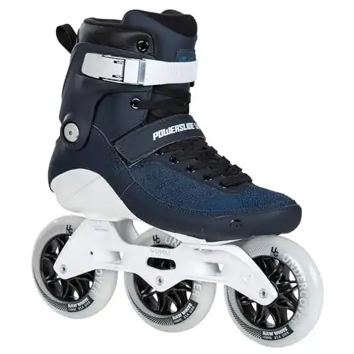 Powerslide Inline Skate Swell Navy 110 Triskate für Fitness und Freizeit