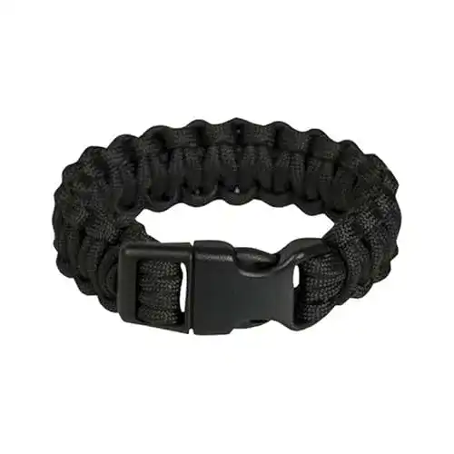Paracord Survival Armband in Olive für Outdoor-Aktivitäten
